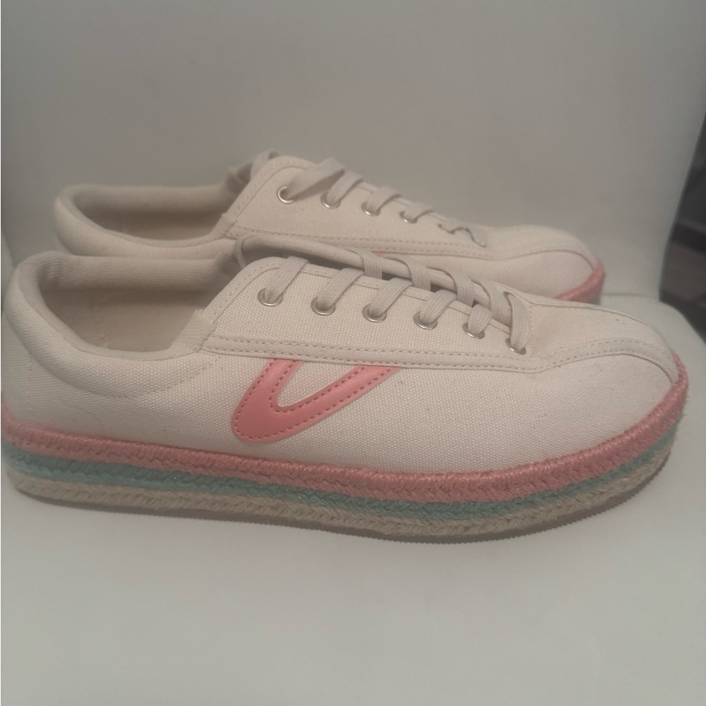 Tretorn Nylite Tri colored Espradille Size 9 - Picture 3 of 11